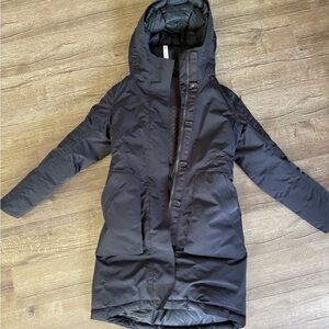Women's Black Hooded Jacket